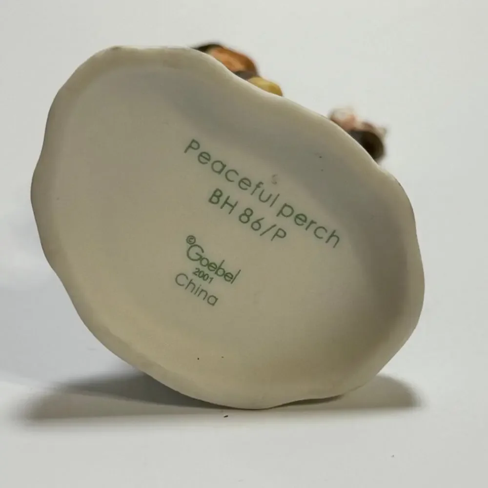 Vintage Berta Hummel Peaceful Perch Figurine BH 86/P Goebel‎ 2001